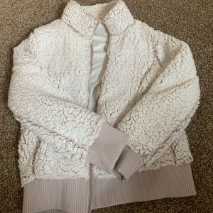Fluffy VERY soft zip up